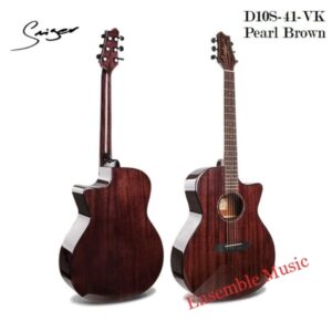 Smiger 41" Solid Top Acoustic Guitar (Evolving Colours) - Image 6