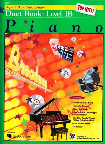 Alfred's Basic Piano Library: Top Hits! Duet Book Level 1B