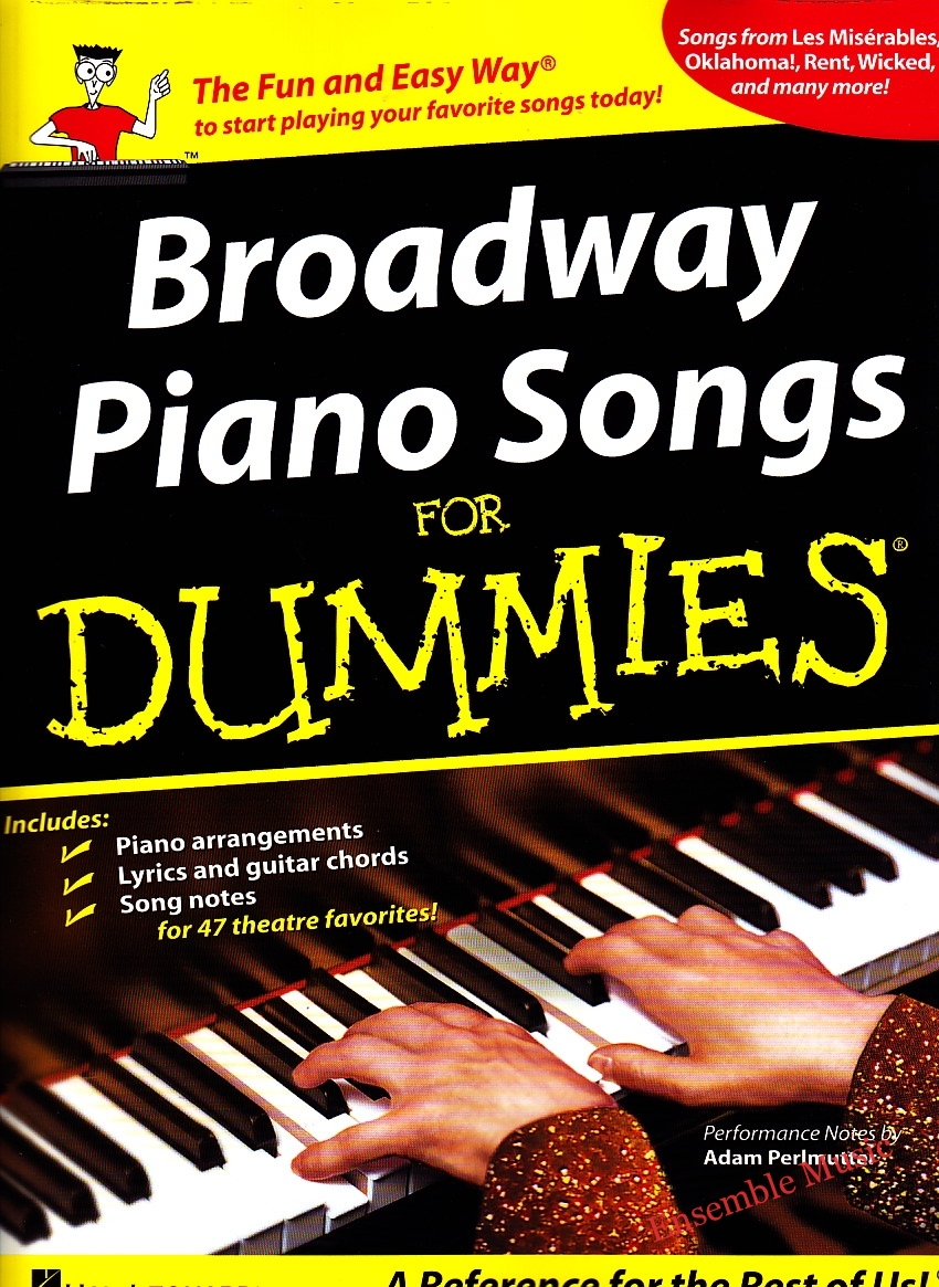 Broadway Piano Songs For Dummies