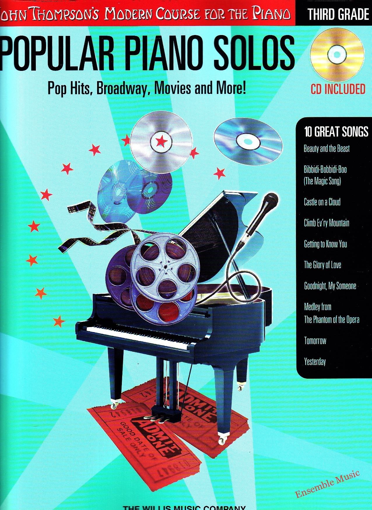 John Thompson's Popular Piano Solos Grade 3 (with CD)