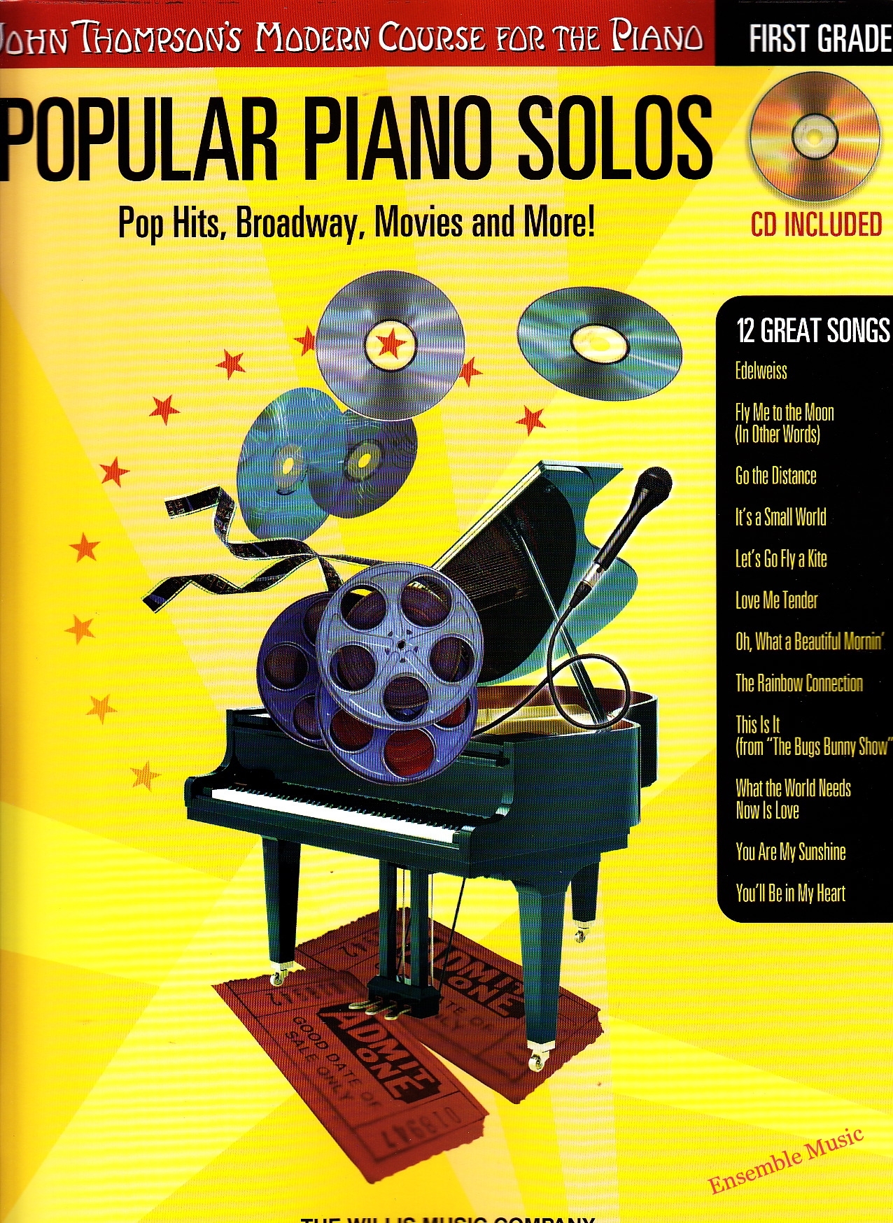 John Thompson's Popular Piano Solos Grade 1 (with CD)