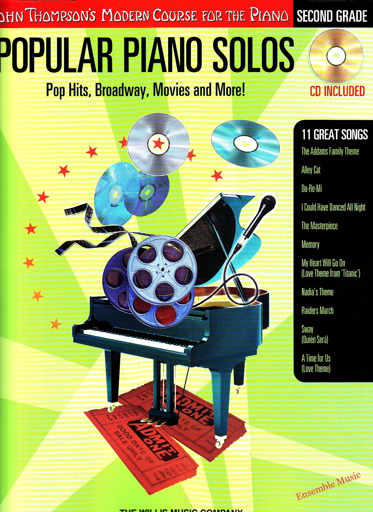 John Thompson's Popular Piano Solos Grade 2 (with CD)