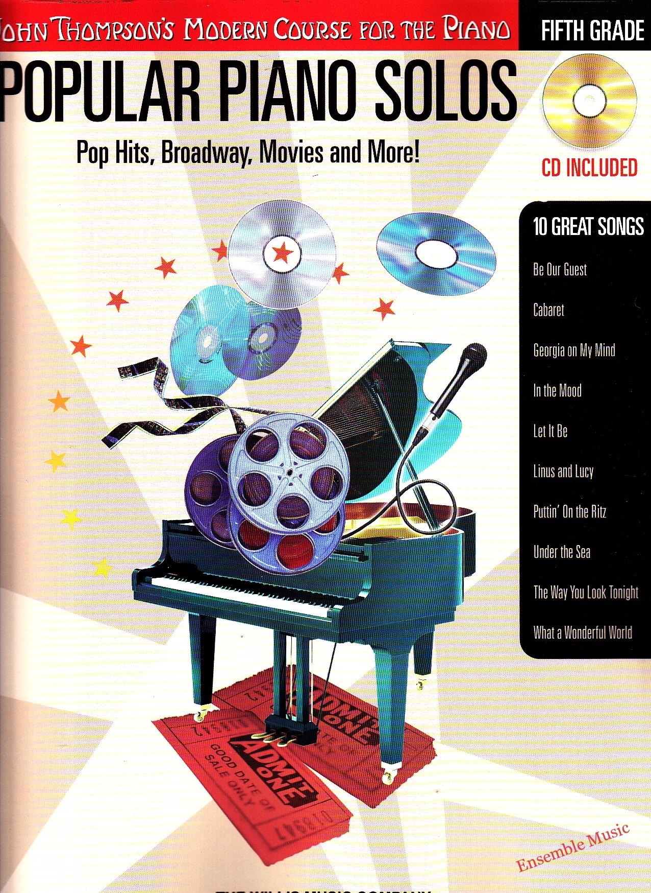 John Thompson's Popular Piano Solos Grade 5 (with CD)