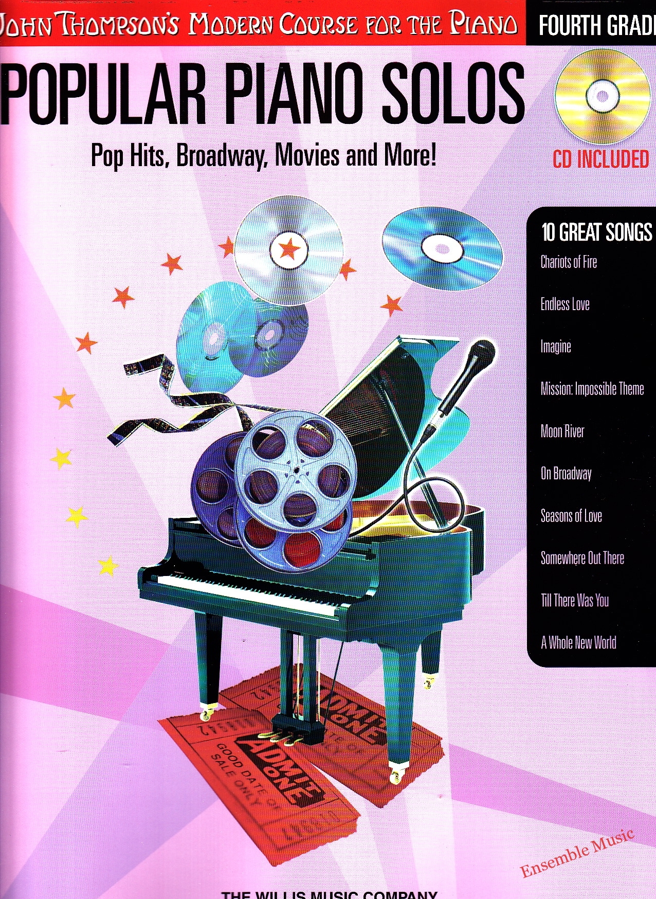 John Thompson's Popular Piano Solos Grade 4 (with CD)