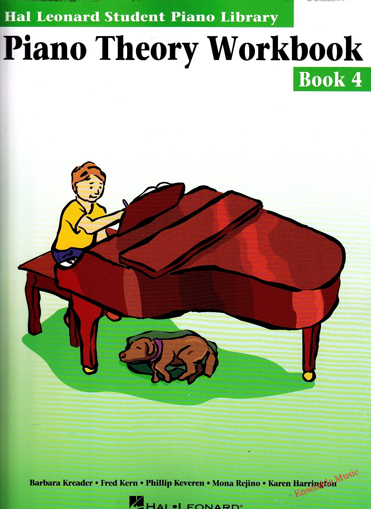Piano Theory Workbook Book 4 (Hal Leonard Student Piano Library)