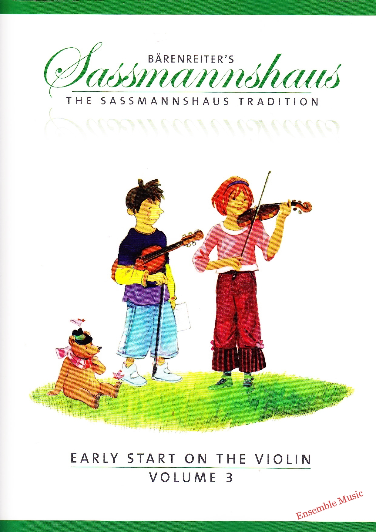 Early Start on the Violin Book 3,The Sassmannshaus Tradition