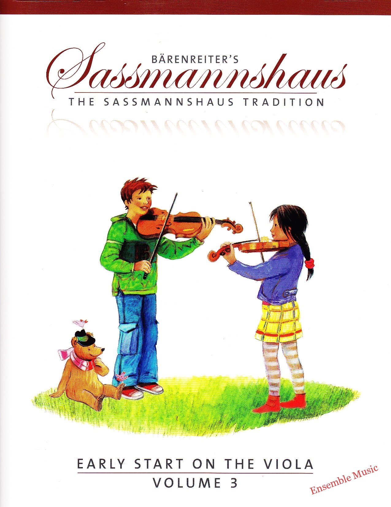 Early Start on the Viola Vol 3, The Sassmannshaus Tradition