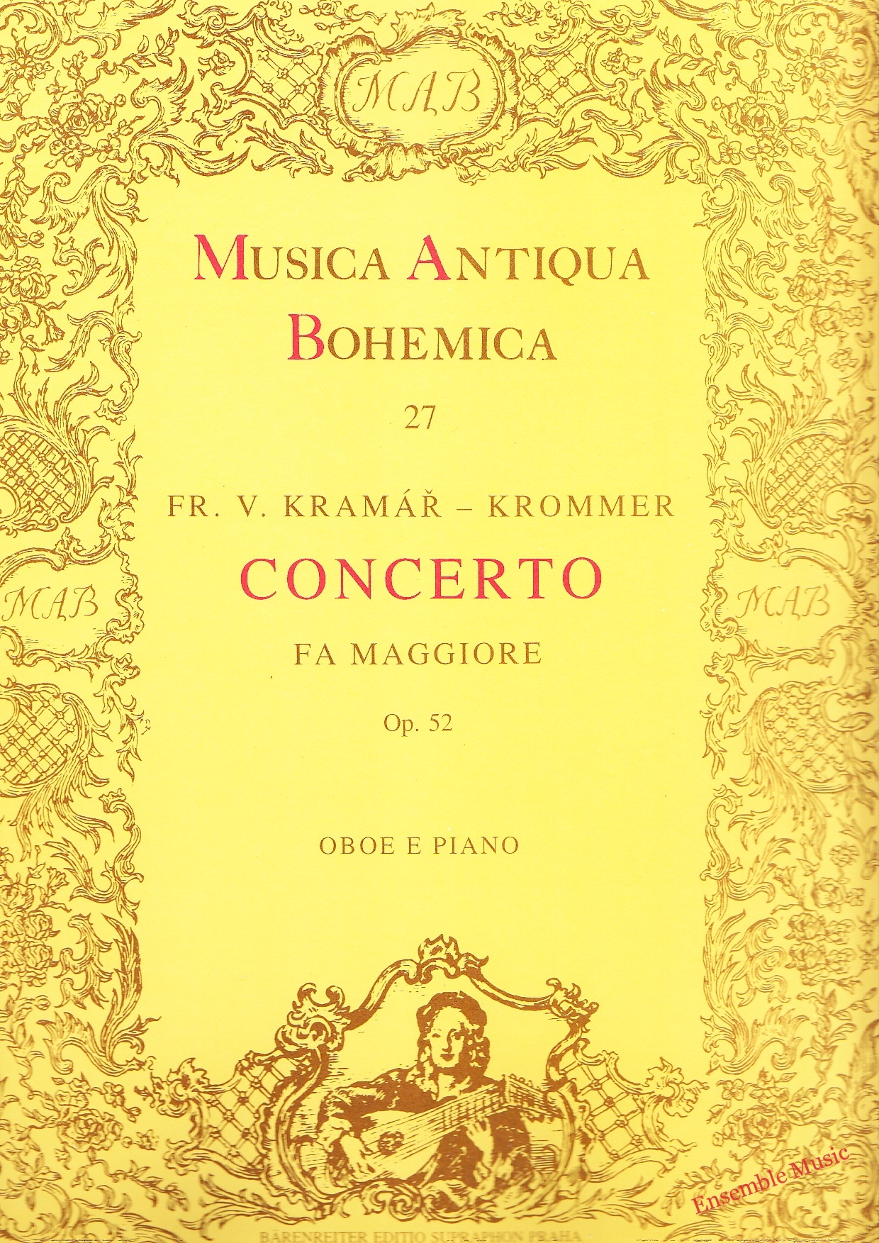 Oboe Concerto Op 52 (Oboe e Piano)