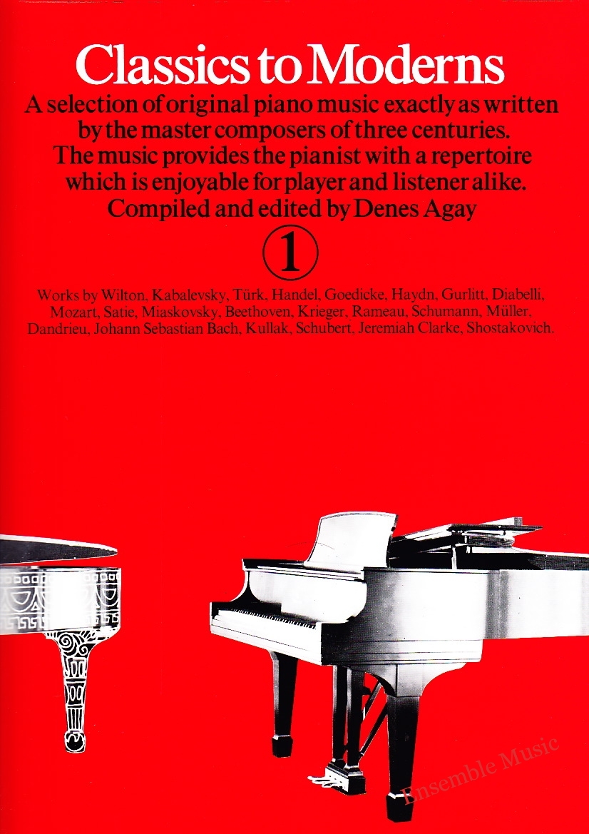 Classics To Moderns Book 1