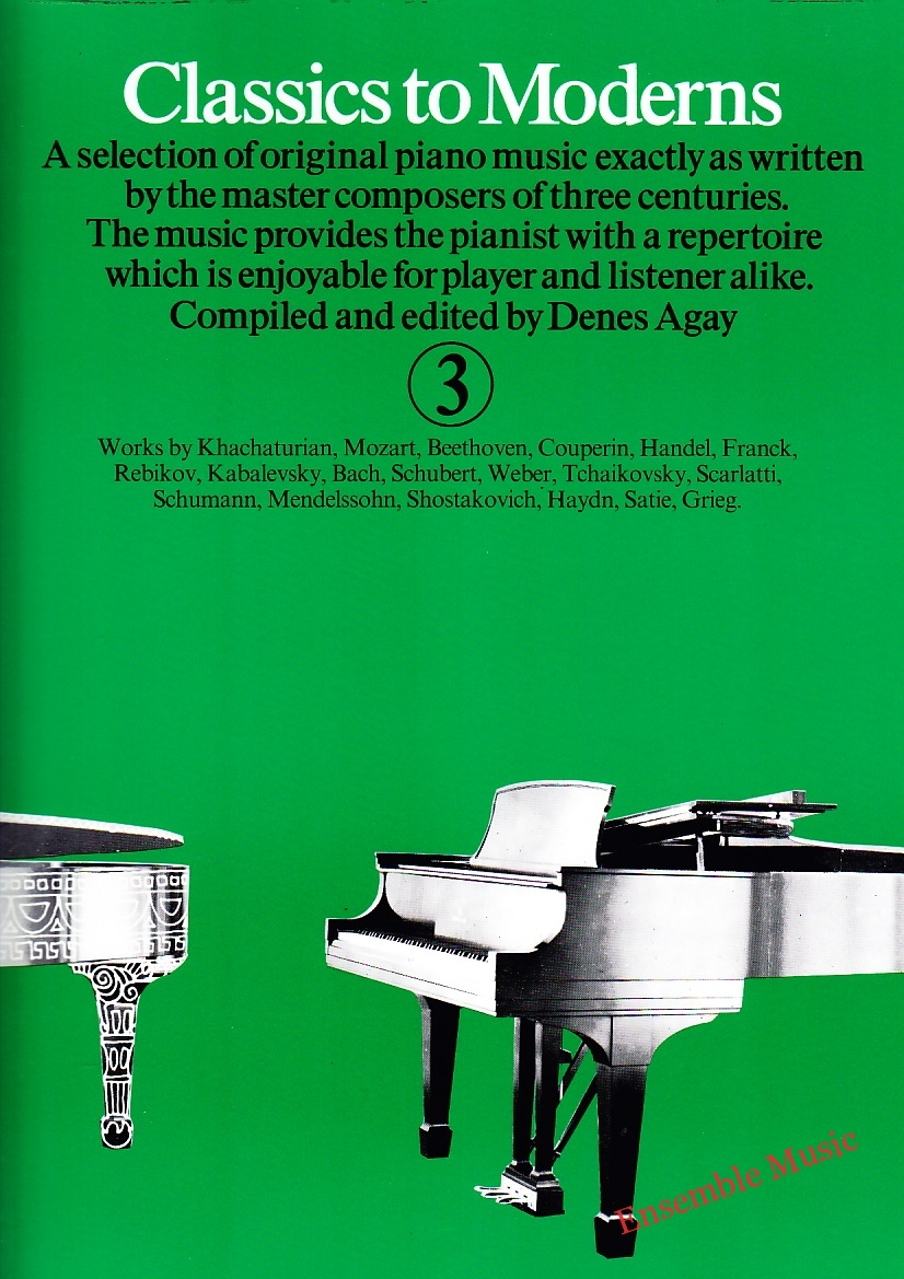 Classics To Moderns Book 3