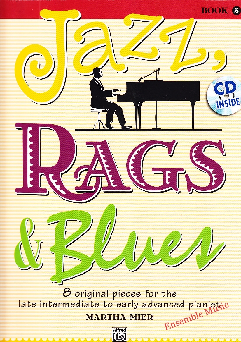 Jazz, Rags & Blues, Book 5 With CD