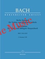 Bach Six Sonatas for Violin and Harpsichord