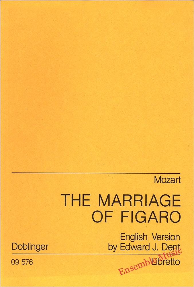 The Marriage of Figaro: English Version