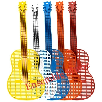 Guitar Flyswatter Small (Yellow, Orange, Red)