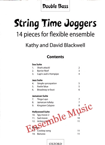 String Time Joggers Double Bass