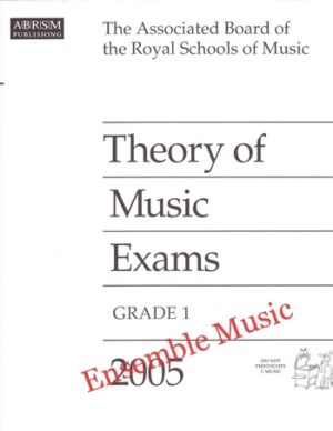 Music Theory Past Papers 2005 Gr 1