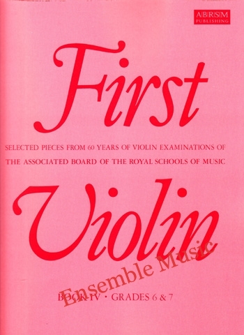 ABRSM - First Violin Book 4