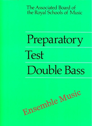 Preparatory Test for Double Bass