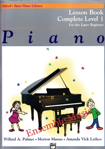 Alfred's Basic Piano Library: Lesson Book Complete Level 1 (1A/1B)
