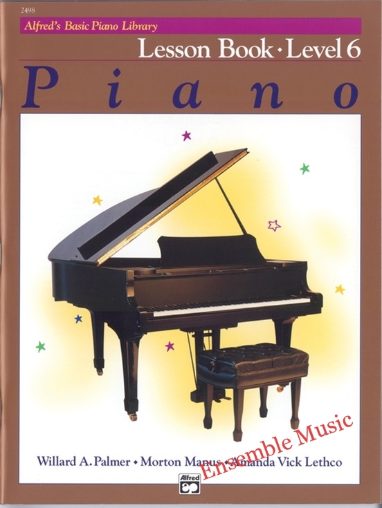 Alfred's Basic Piano Library: Lesson Book Level 6