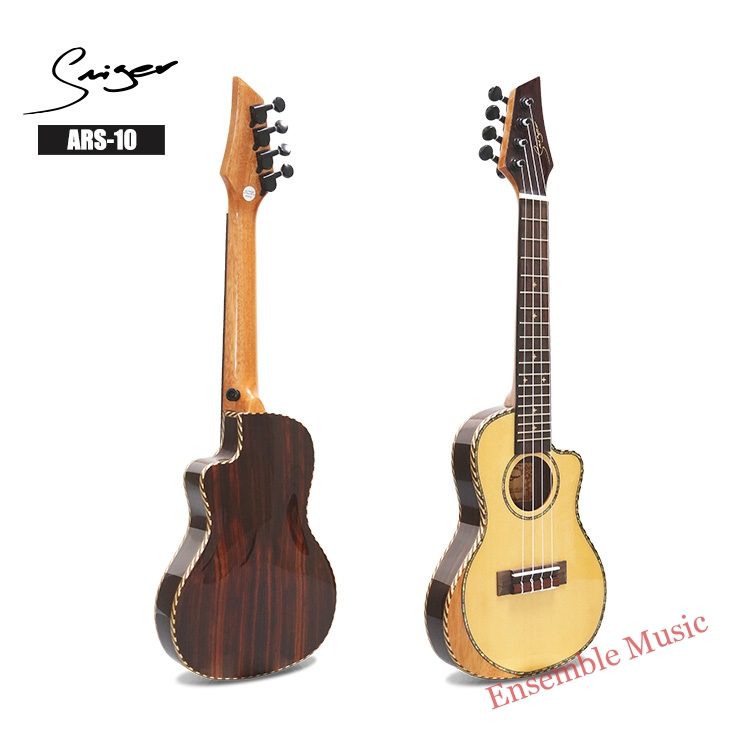 Solid Top Concert Ukuleles