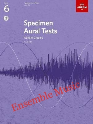 ABRSM Specimen Aural Tests Grade 6 Book with CD