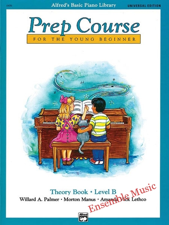 Alfred's Prep Course For The Young Beginner: Theory Book Level B