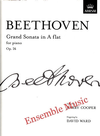 ABRSM - Beethoven Grand Sonata in A flat for piano,Op 26