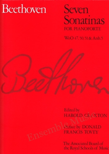 ABRSM - Beethoven Seven Sonatinas for Pianoforte WoO 47,50,51 & Anh.5