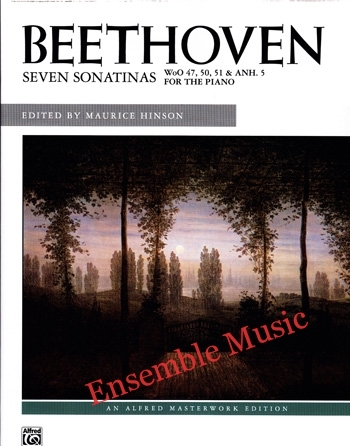 Beethoven Seven Sonatinas WoO 47, 50, 51 & ANH. 5 For The Piano