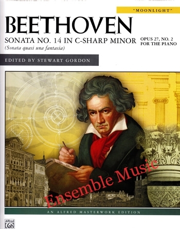 Beethoven Sonata No. 14 in C Sharp Minor Opus 27, No 2 (Moonlight)