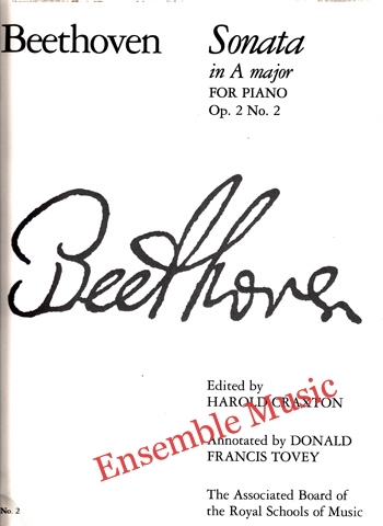 ABRSM - Beethoven Sonata in A major for Piano Op 2 No 2