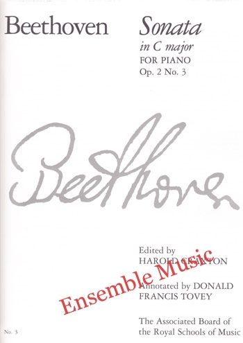 ABRSM - Beethoven Sonata in C major for Piano Op 2, No.3