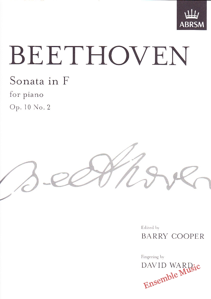 ABRSM - Beethoven Sonata in F, Op 10 No 2