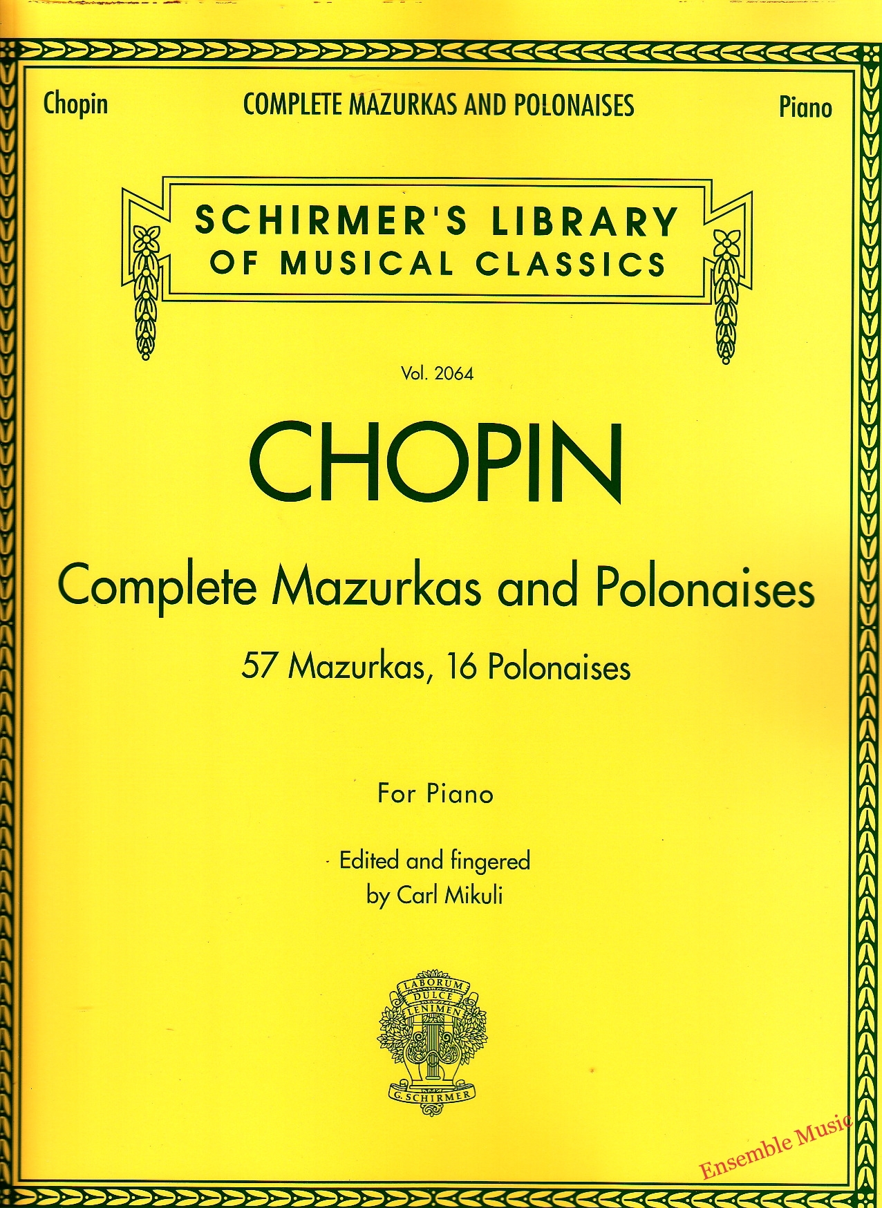 Chopin Complete Mazurkas and Polonaises
