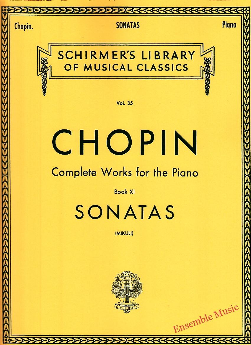 Chopin Complete Works for the Piano Book XI (Mikuli)