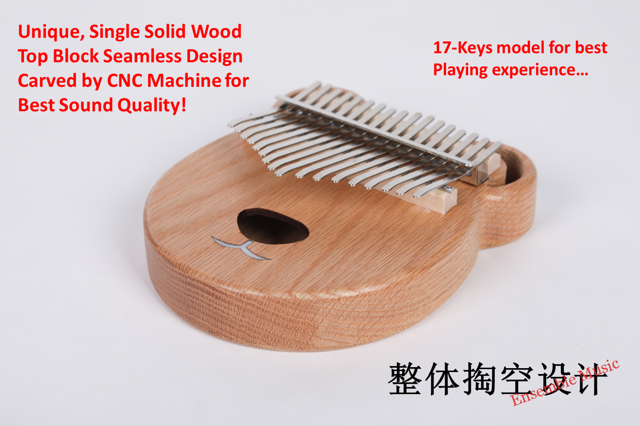 17 Keys Cute Kalimba Design with EQ Option