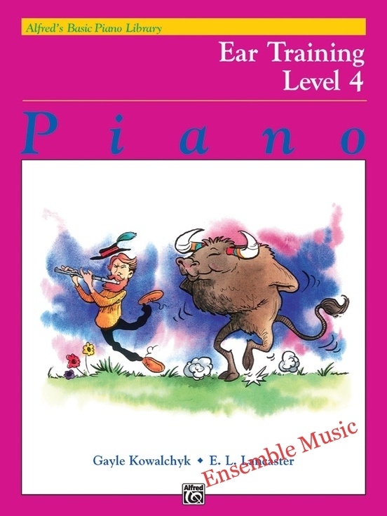 Alfred's Basic Piano Library: Ear Training Book Level 4