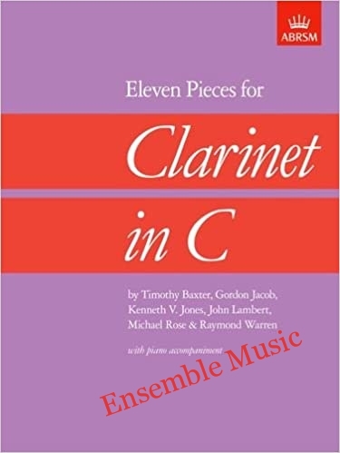 Eleven Pieces for Clarinet in C
