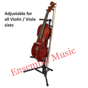 Violin Stand with Bow Holder / Ukulele Stand