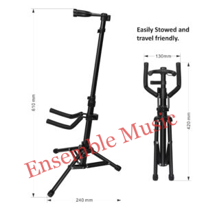 Violin Stand with Bow Holder / Ukulele Stand - Image 7