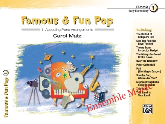 Famous & Fun Pop, Book 1
