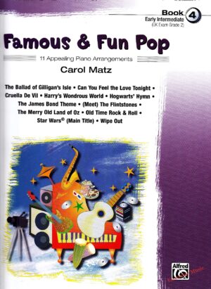 Famous & Fun Pop, Book 4