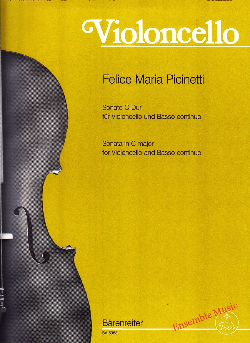 Sonata in C Major for Violoncello and Basso continuo