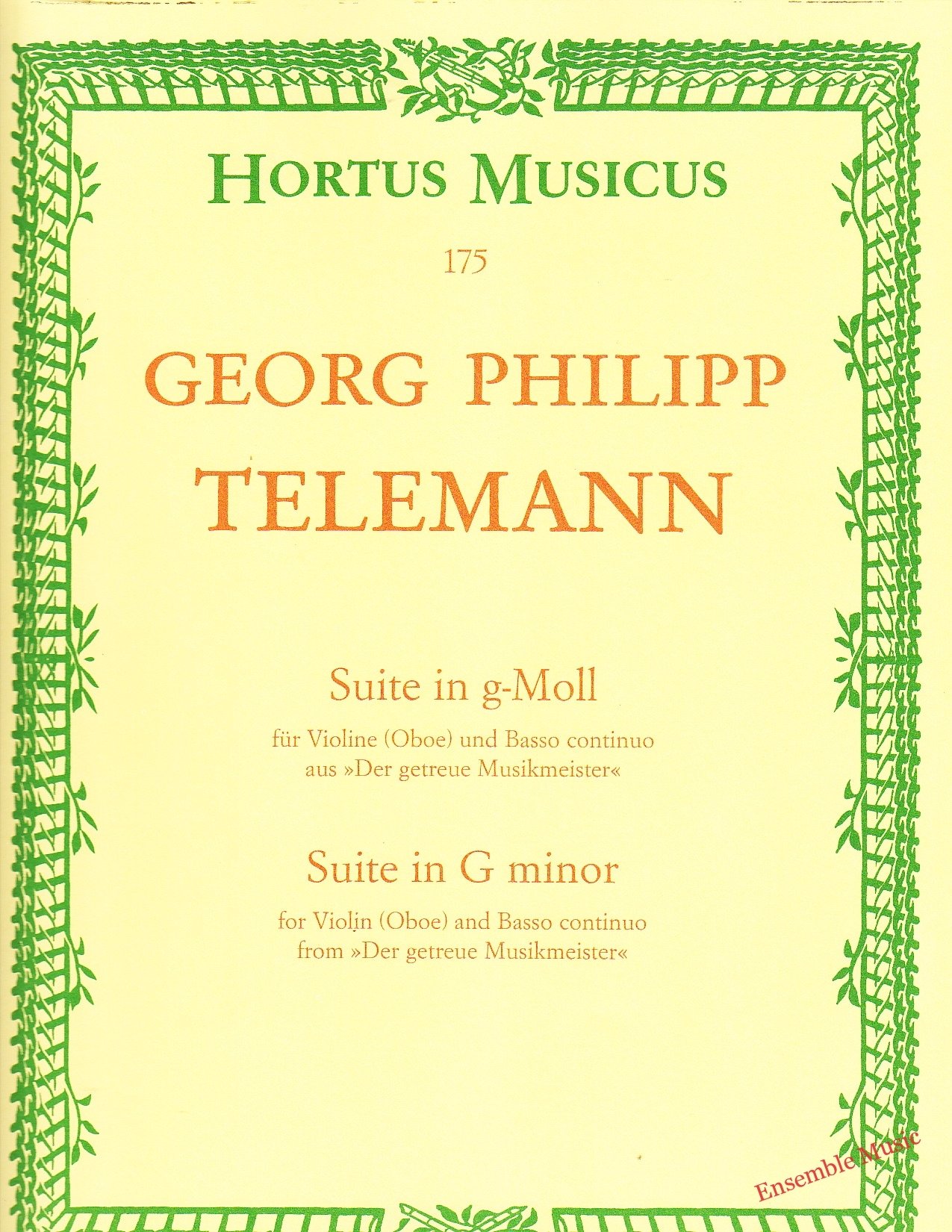 Telemann Suite in G minor