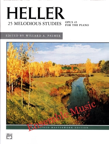 Heller 25 Melodious Studies Opus 45