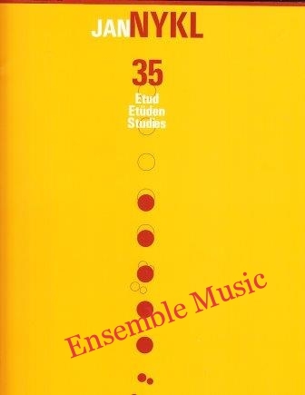 JanNykl 35 Etud Etuden Studies for Soprano Recorder