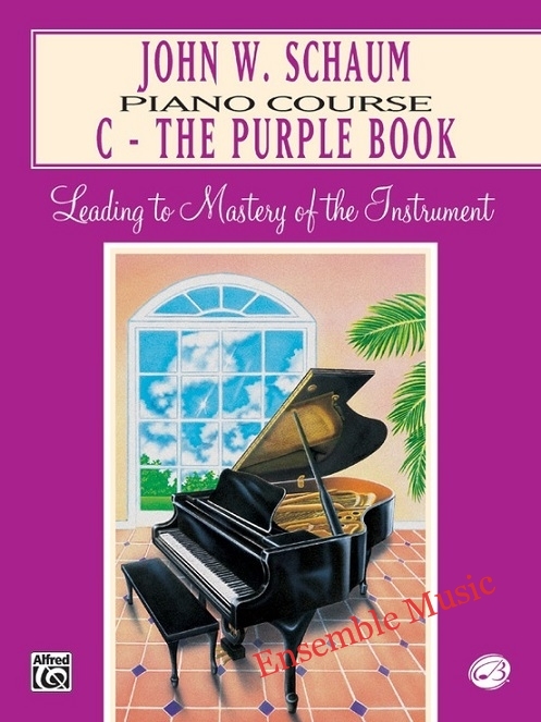 John W. Schaum Piano Course C - The Purple Book