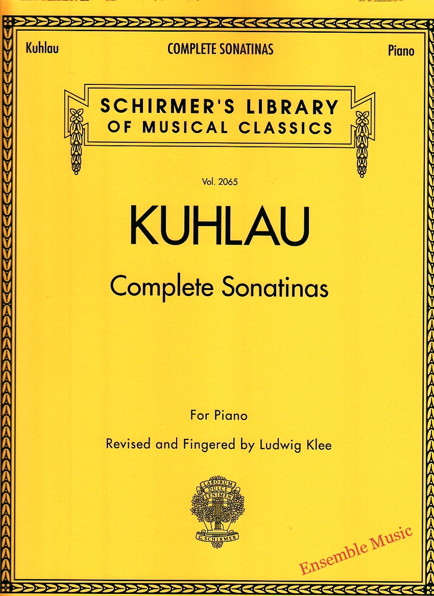 Kuhlau Complete Sonatinas For Piano