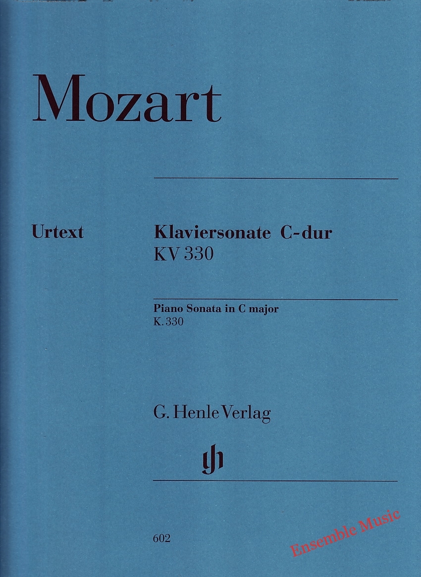 Mozart Piano Sonata in C Major K 330